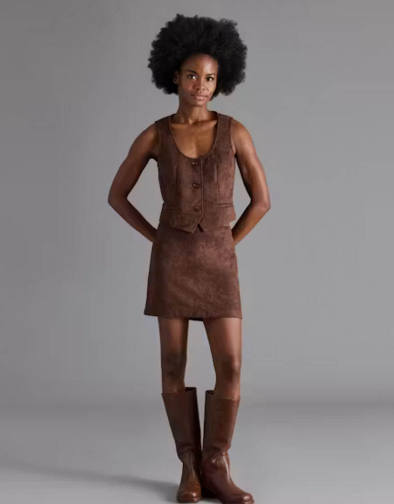 Cindi Suede Skirt