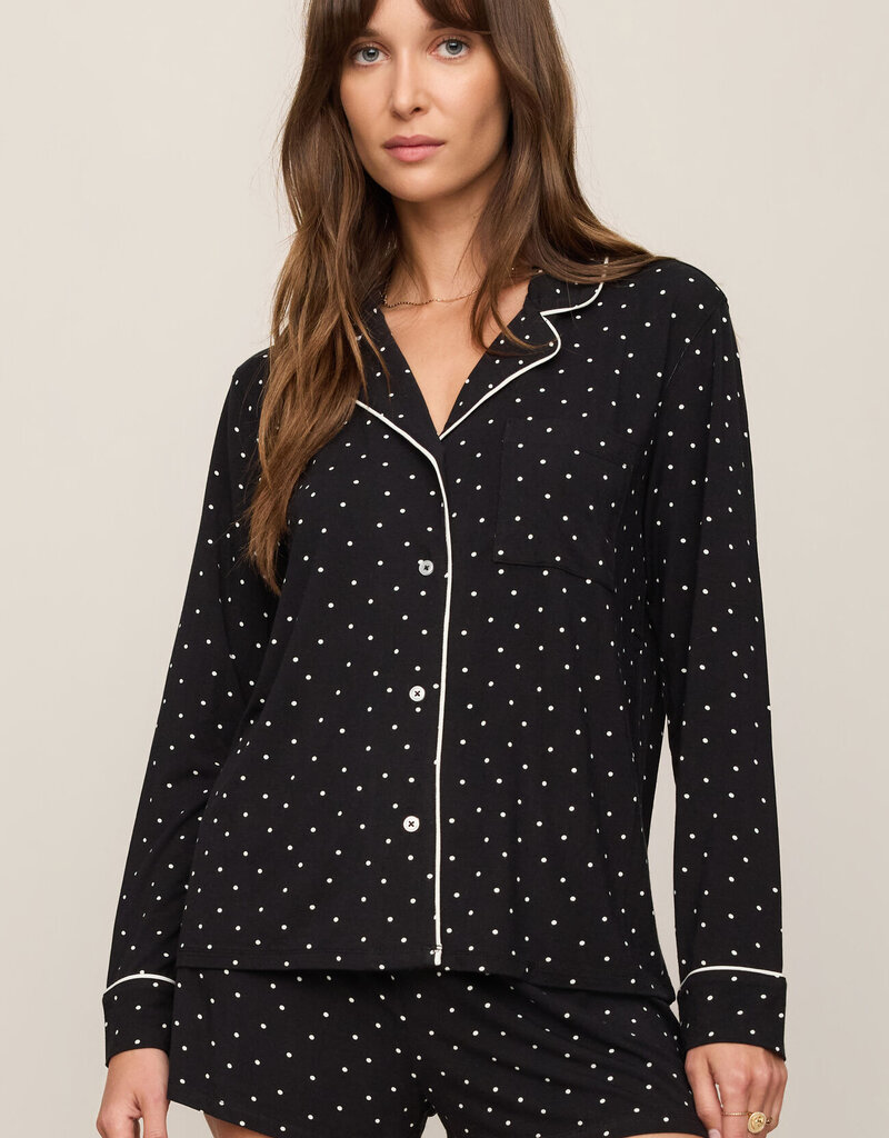 Luxe Dot PJ Top