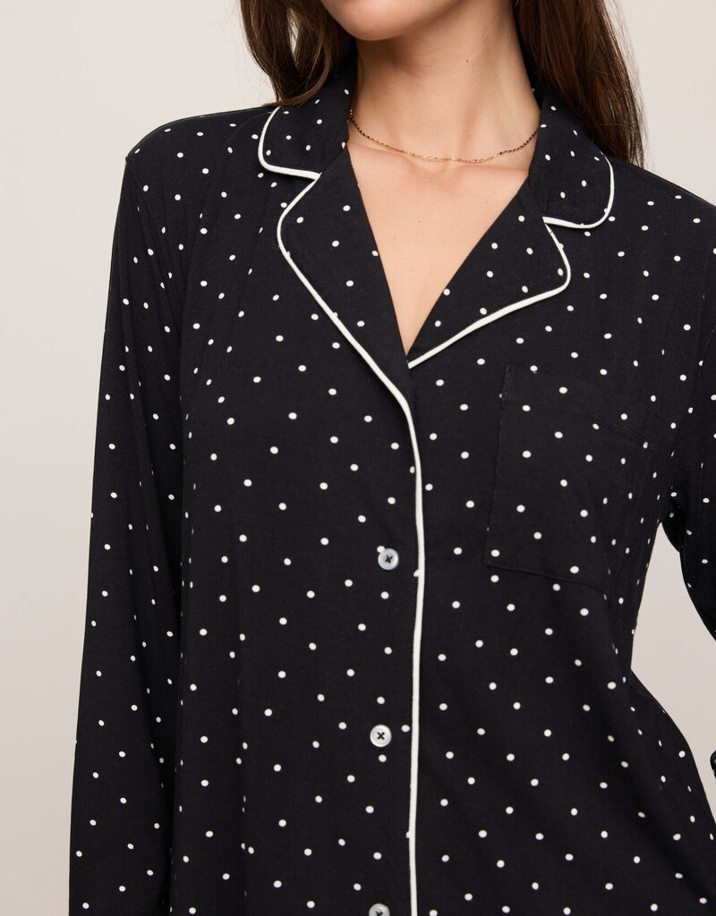 Luxe Dot PJ Top