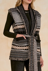 Sleeveless Wrap Cardigan