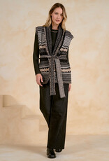 Sleeveless Wrap Cardigan