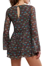 Jolie Printed Mini Dress