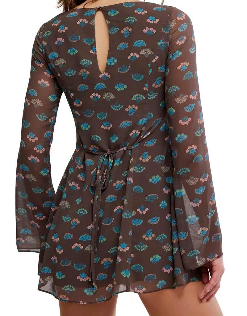 Jolie Printed Mini Dress