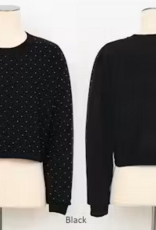 Studded Knit Sweater