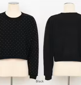 Studded Knit Sweater