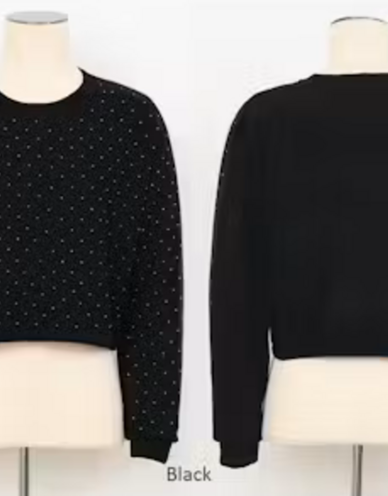 Studded Knit Sweater
