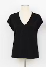 Knit Tee w/ Sparkle Top