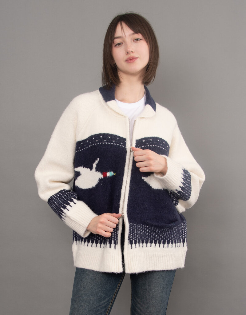 Taji Shawl Neck Cardigan