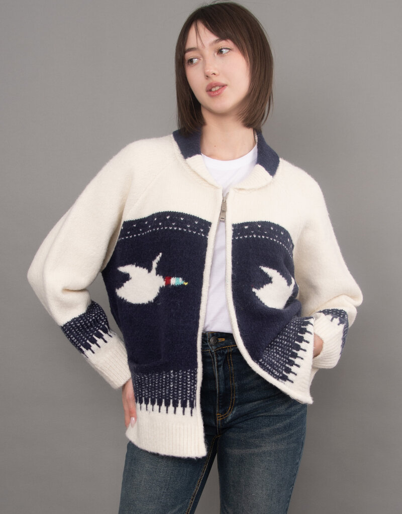 Taji Shawl Neck Cardigan