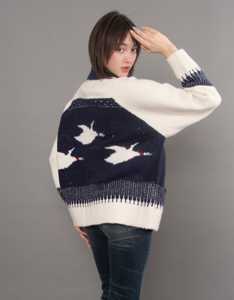 Taji Shawl Neck Cardigan