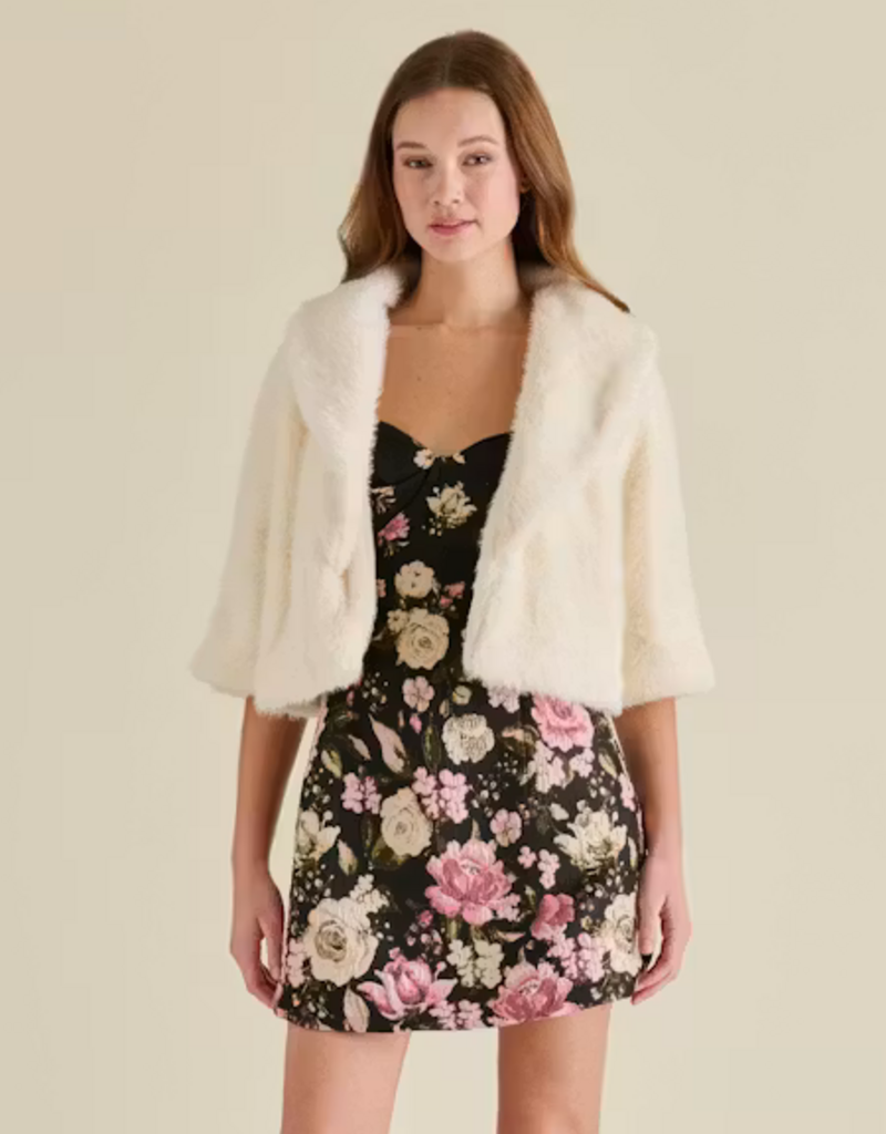 Hestia Fur Shrug