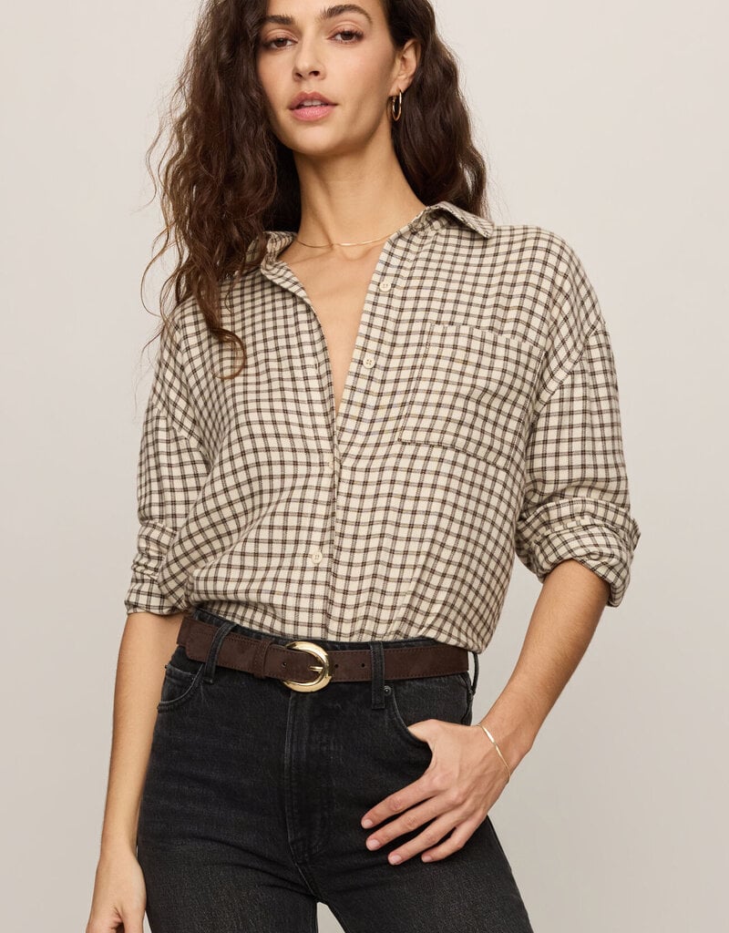 River Plaid Button Up