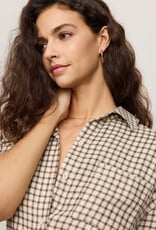 River Plaid Button Up