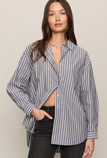The Gallery Striped Button Up