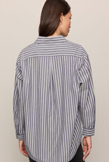 The Gallery Striped Button Up