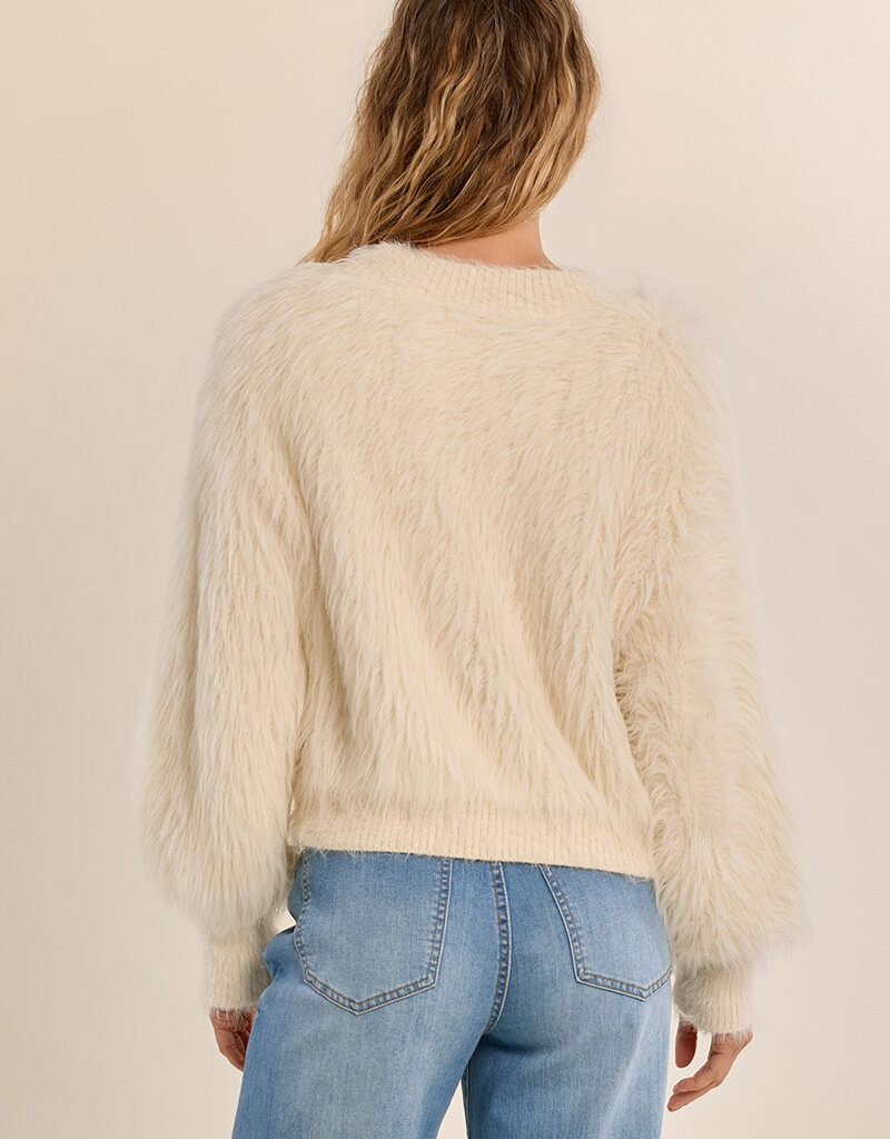 Fuzzy Knit Sweater