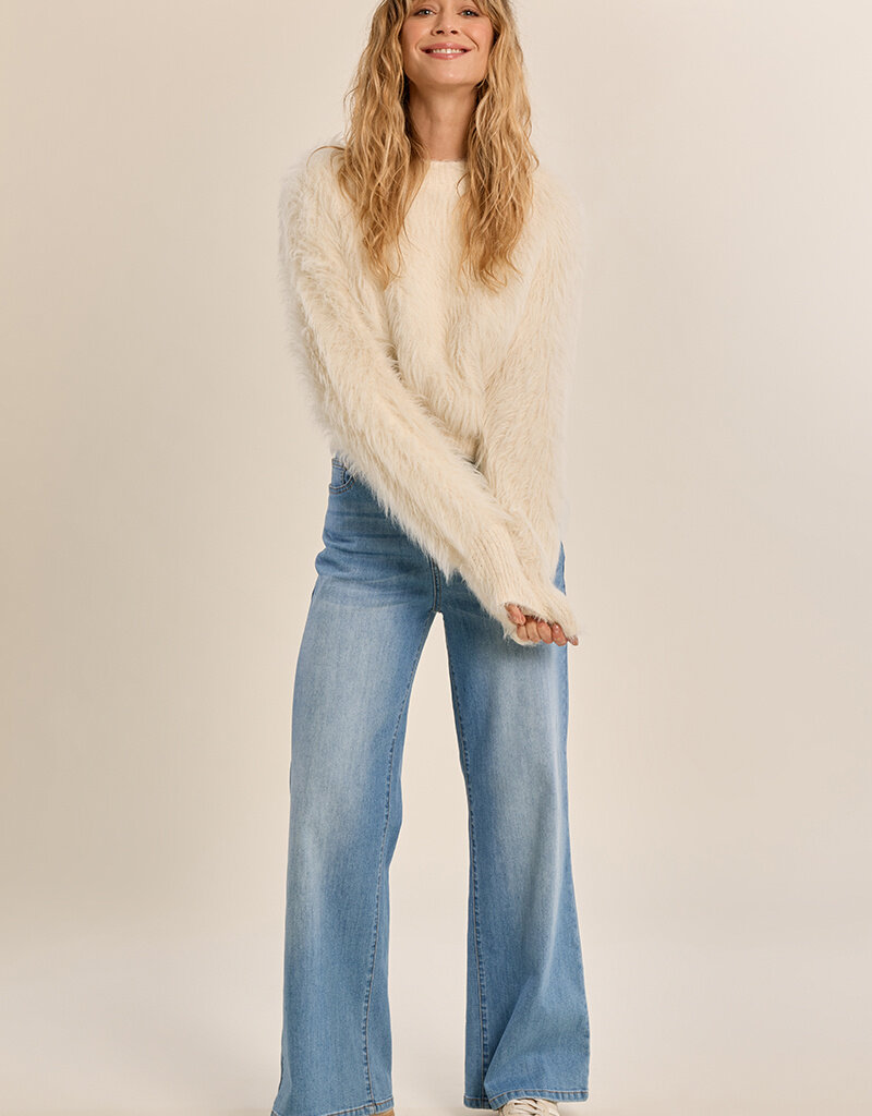 Fuzzy Knit Sweater