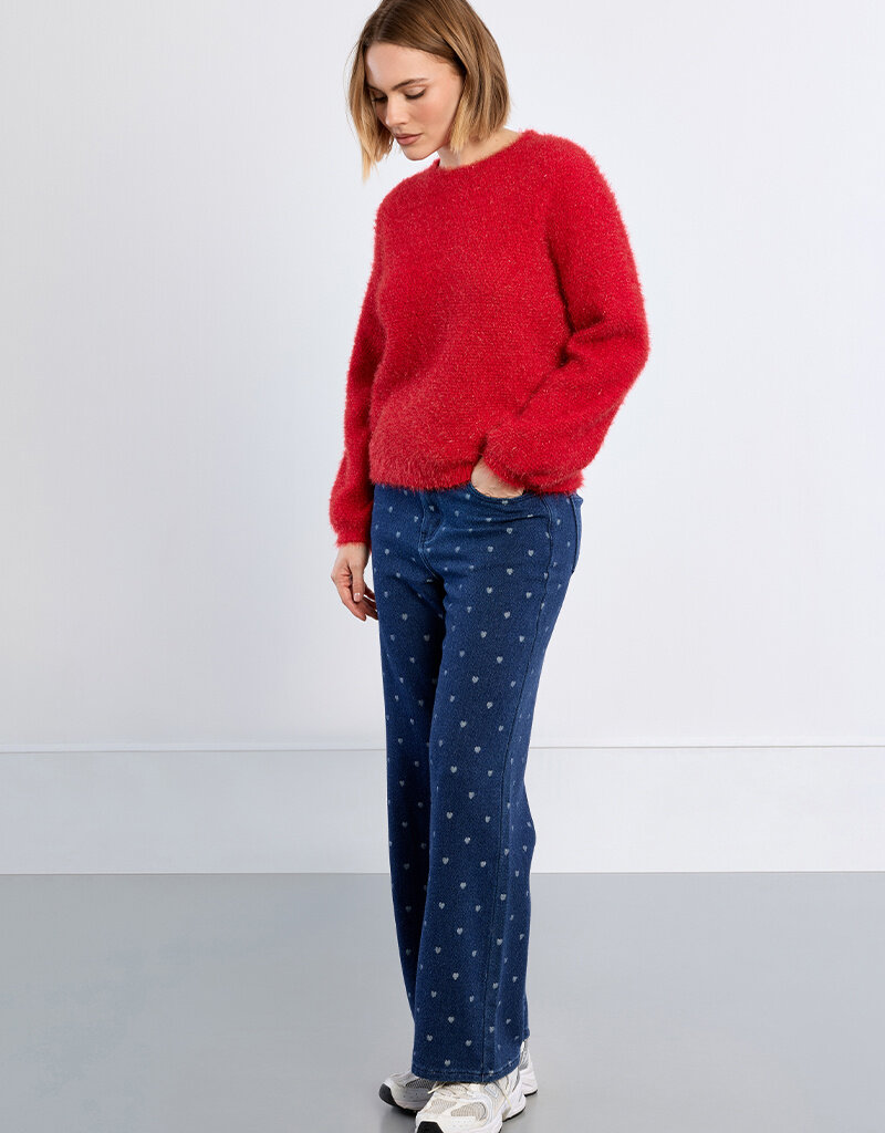 Red Sparkle Sweater