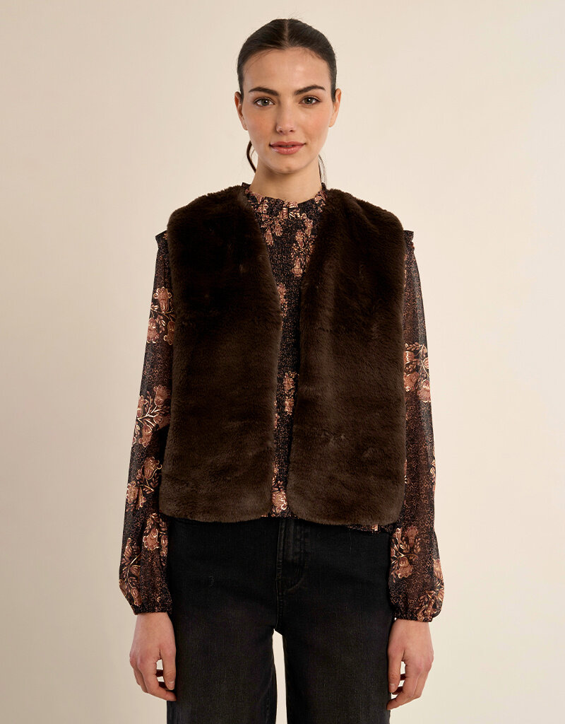 Faux Fur Vest
