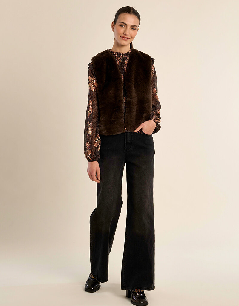 Faux Fur Vest
