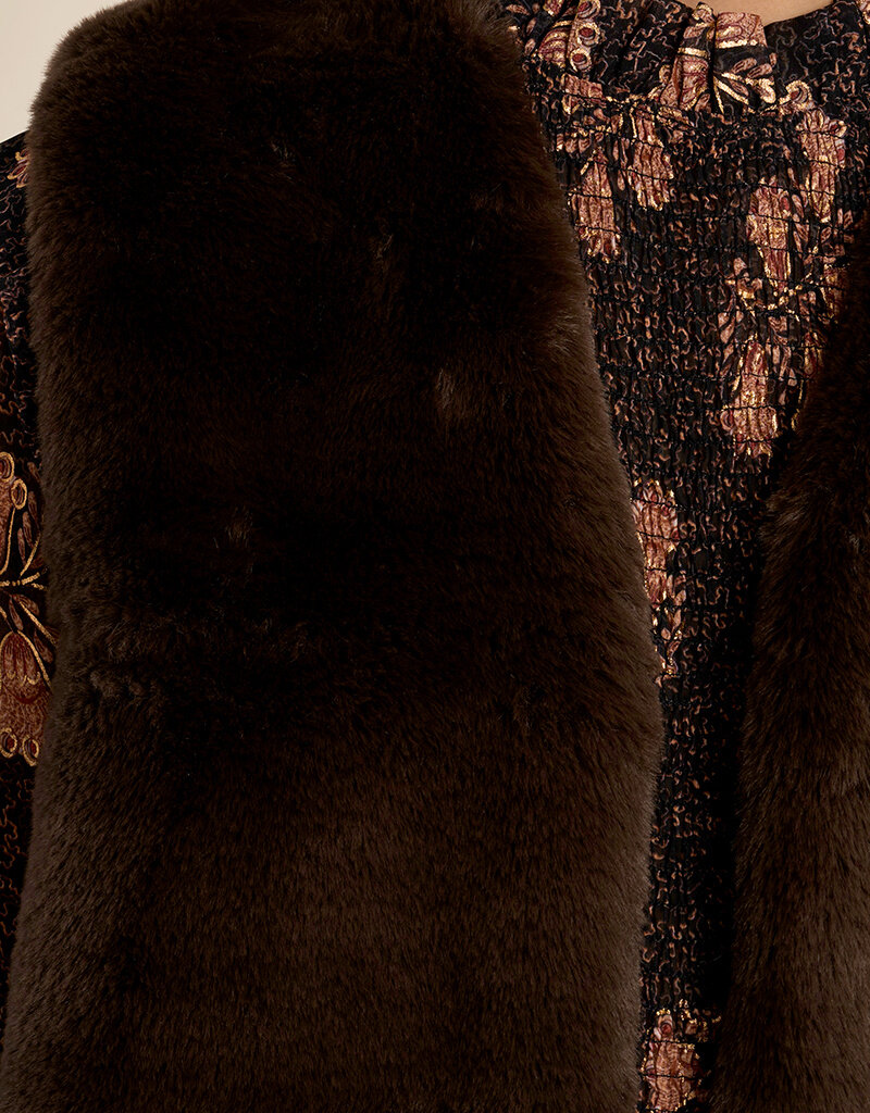 Faux Fur Vest