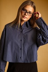 Striped Button Down Top