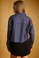 Striped Button Down Top