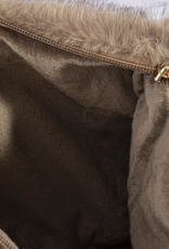 Faux Fur Envelope Clutch