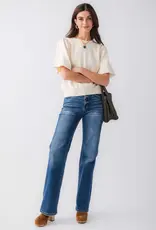 Knit Bubble Sleeve Top