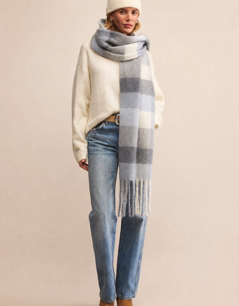 Plaid I Met You Scarf