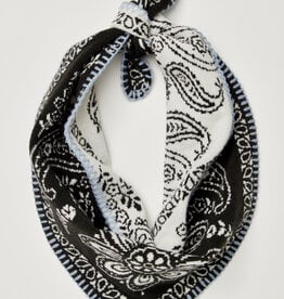 Carmen Knitted Triangle Scarf