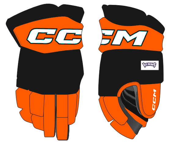 CCM CCM Team Glove  - Jr Ice Bears