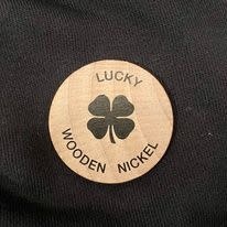 Lucky Wooden Nickel