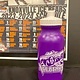 Purple and White Water Bottle