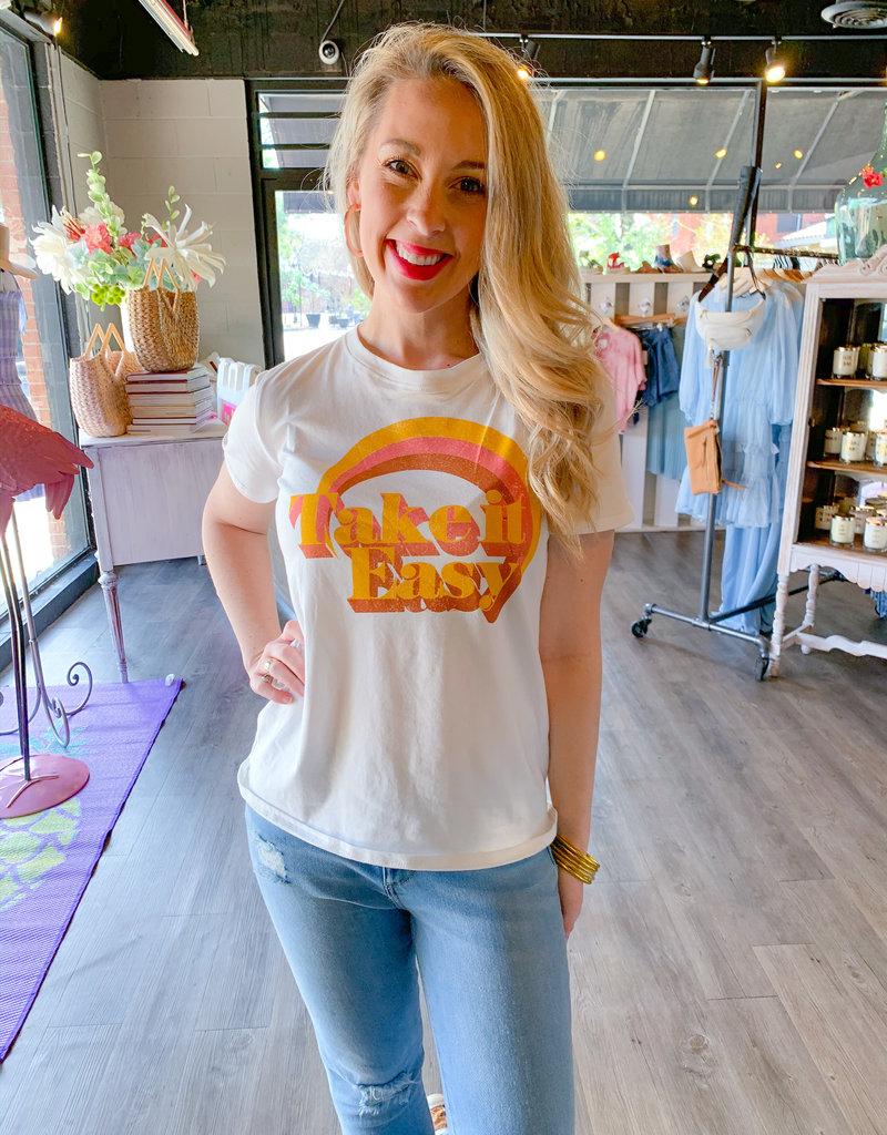 Take It Easy T Shirt Blush Boutique