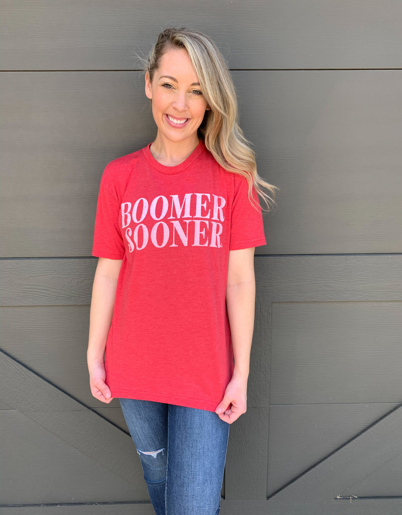 Red Simple Boomer Sooner