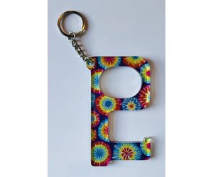 Checkered Keychain - Blush Boutique