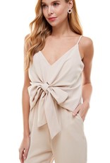 Beige Jumpsuit