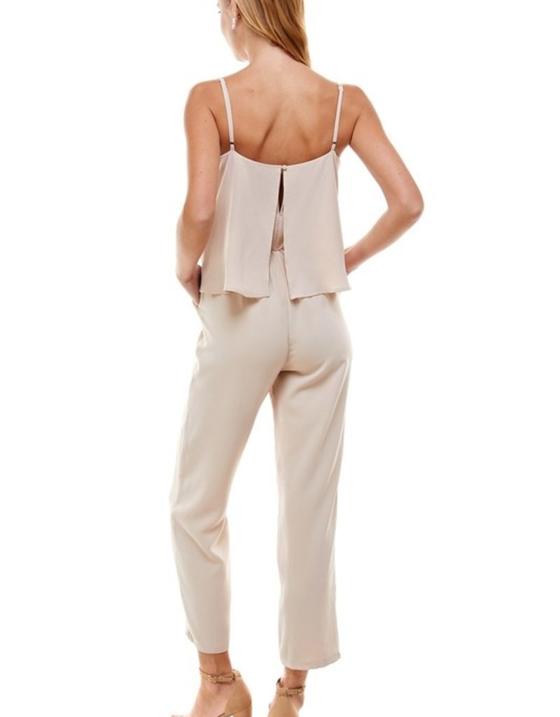 Beige Jumpsuit