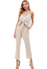 Beige Jumpsuit