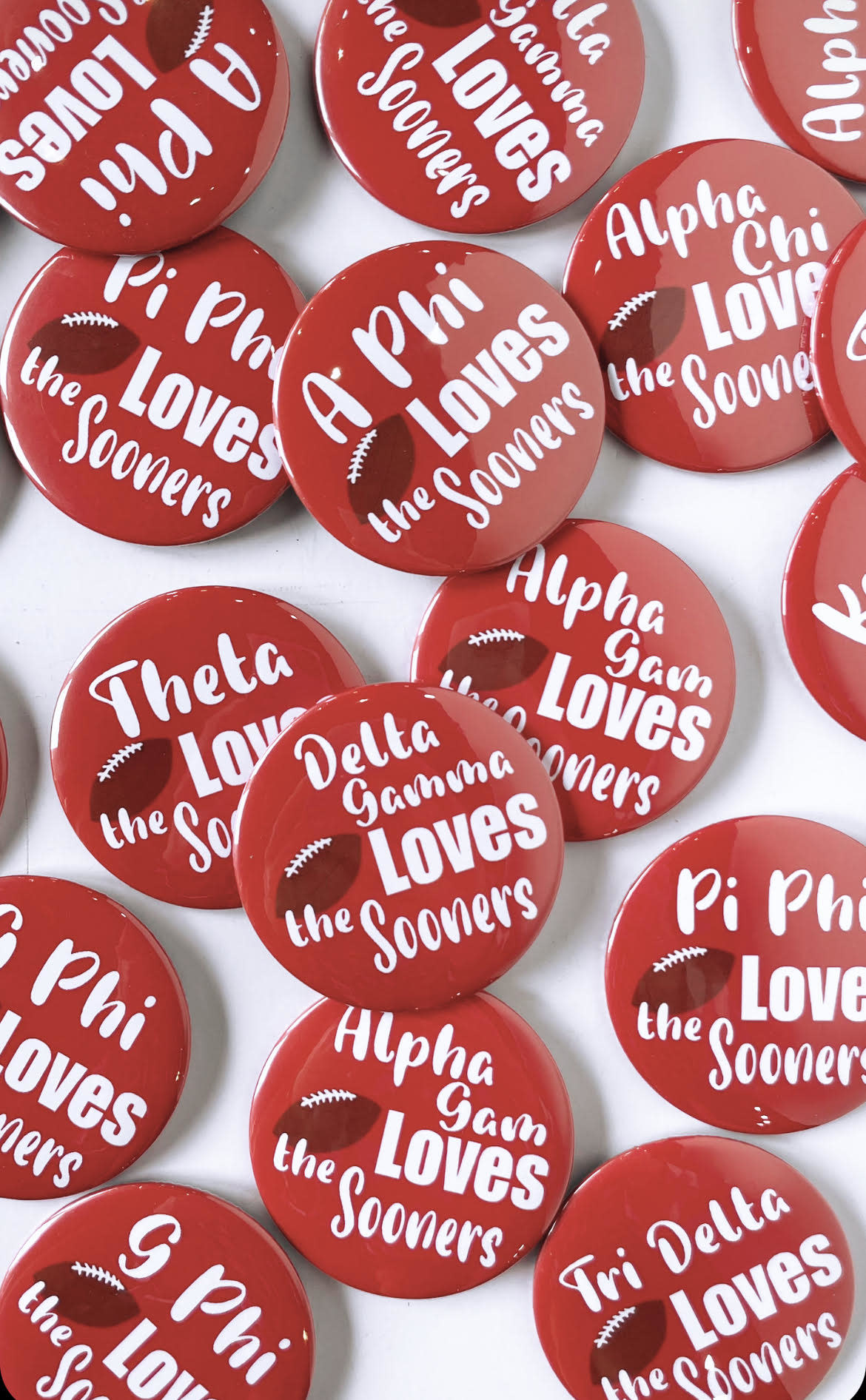 Sorority Love Button - Blush Boutique