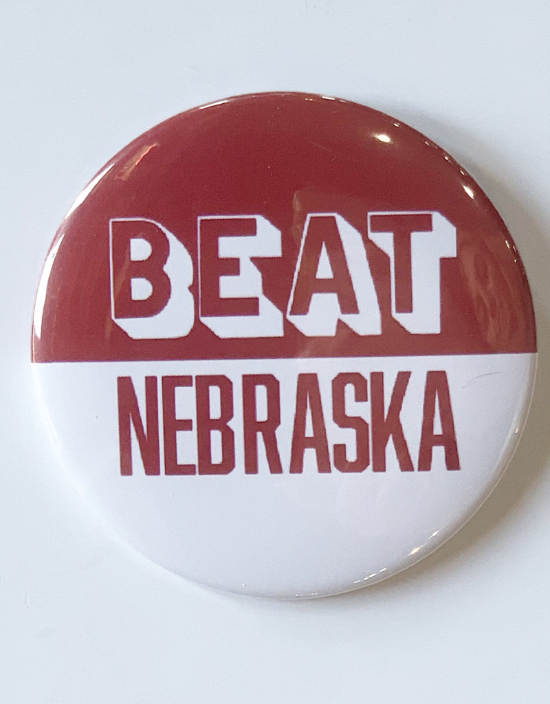 Beat Nebraska Button