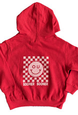 Kid's Smiley Check Hoodie