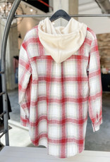 Oversized Hooded Flannel