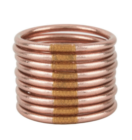 Rose Gold BuDhaGirl Bangles