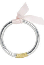 Kids Silver BuDhaGirl Bangle