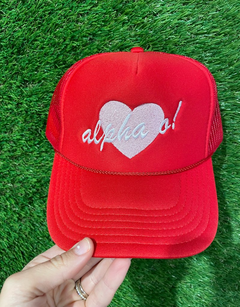 Alpha O Trucker Hat