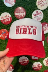 Gamedays are for girls trucker hat