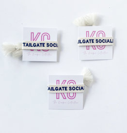 KC Tailgate Socialite Bracelet Black