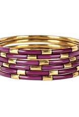 Veda BuDhaGirl Bangles Amethyst